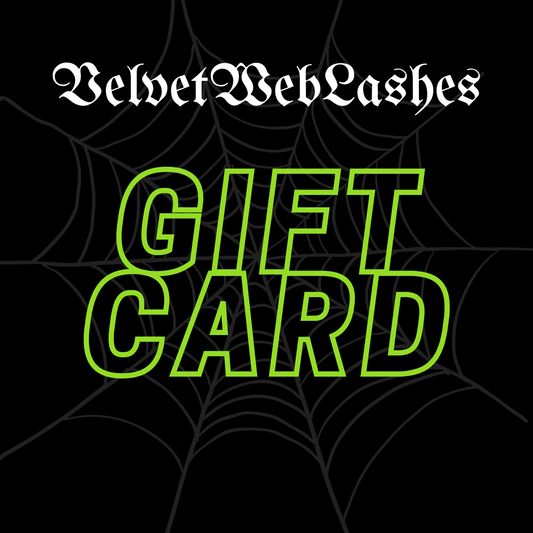 VelvetWeb Lashes Gift Card